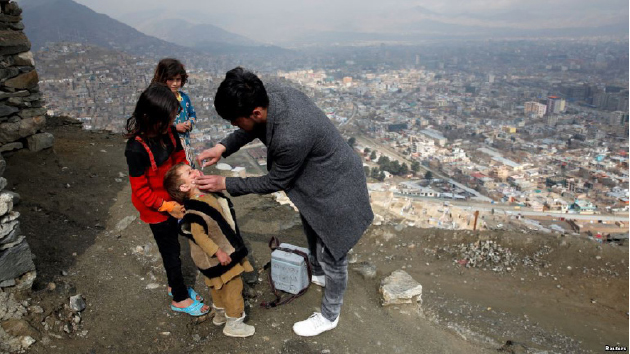 1.3 Million Afghan  Children at Risk from Polio